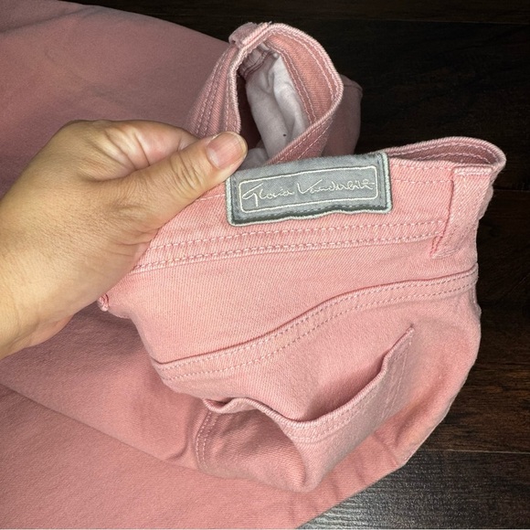 Gloria Vanderbilt Pink Straight Leg Jeans - Picture 8 of 9